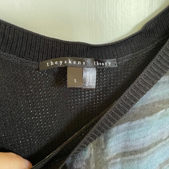 Theysken’s Theory Kame D Yashet watercolor sleeveless top - Picture 4 of 5